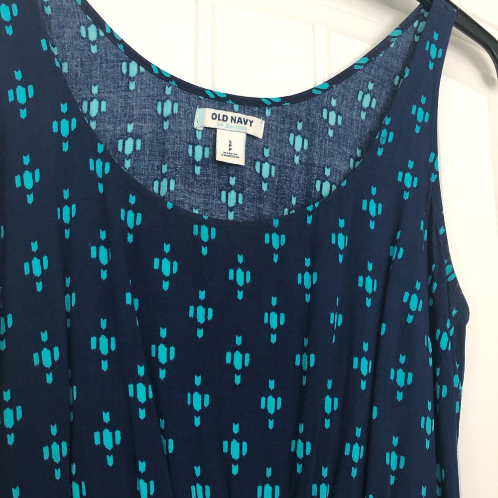 Old Navy Royal Blue Sleeveless Dress